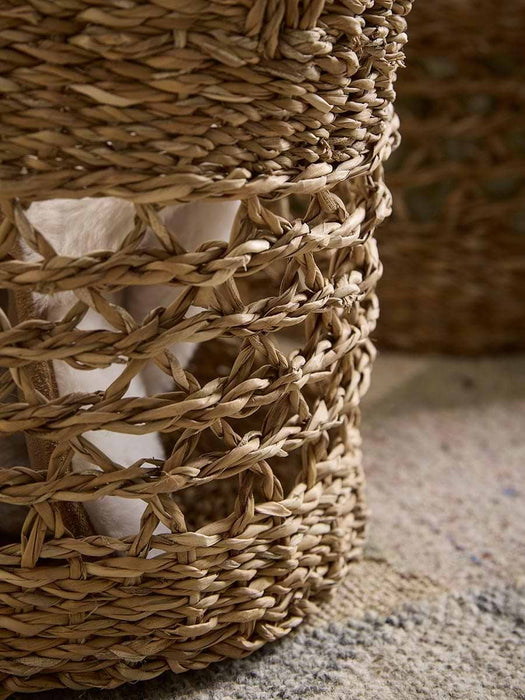 Three Seagrass Baskets