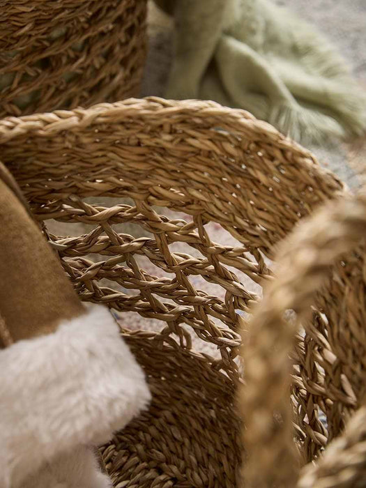 Three Seagrass Baskets
