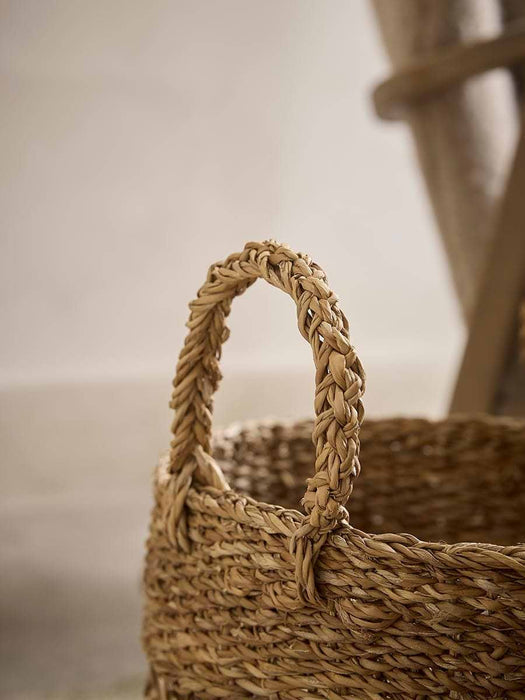 Three Seagrass Baskets