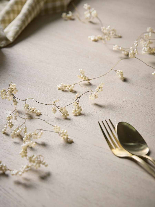 Metal Leaf Garland