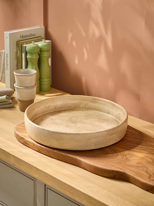 Taupe Decorative Tray