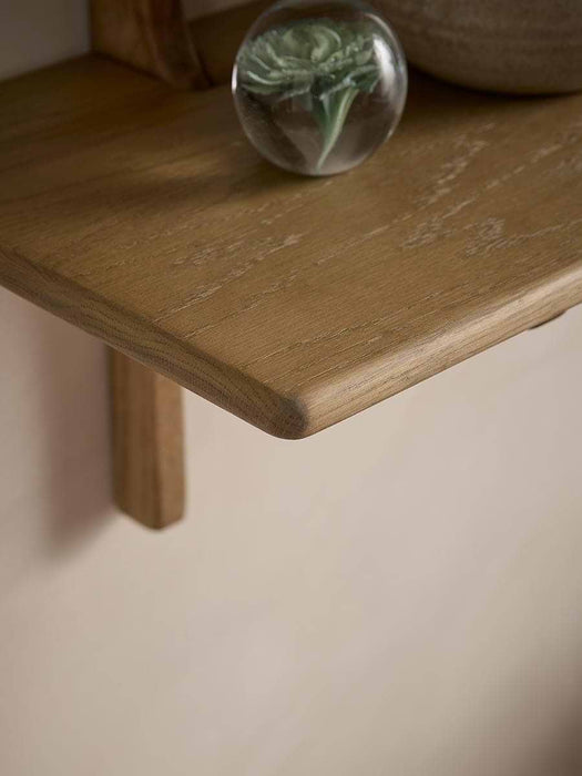 Washed Oak Triple Shelf