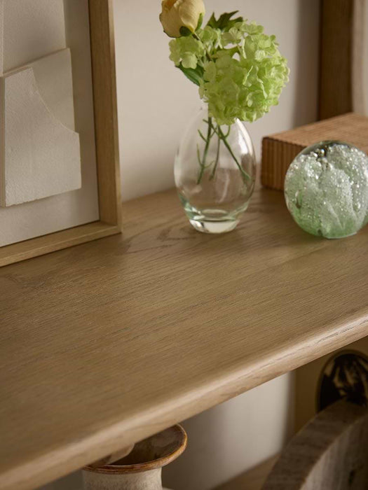 Washed Oak Triple Shelf