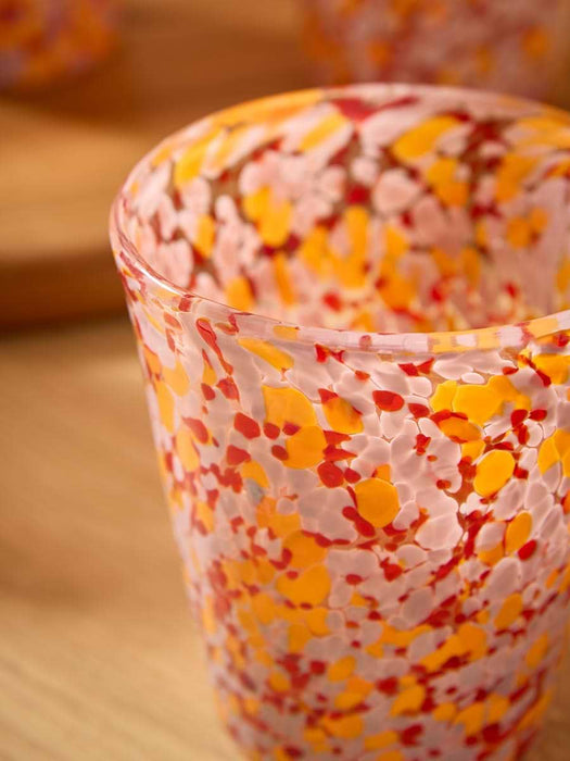 Multi Coloured Confetti Glasses