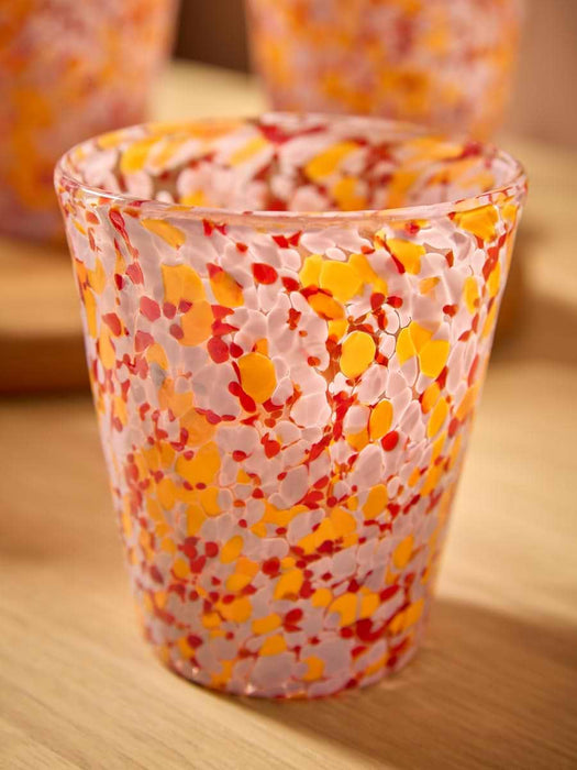 Multi Coloured Confetti Glasses