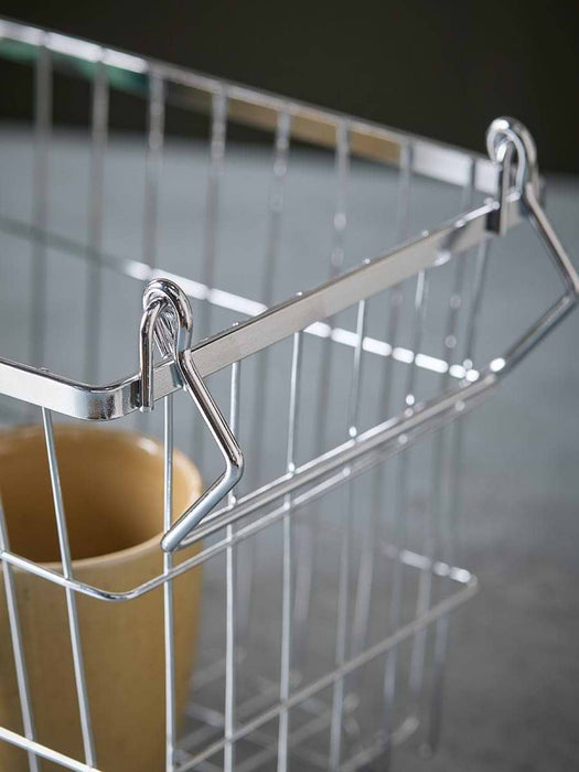 Grey Wire Storage Basket - Small