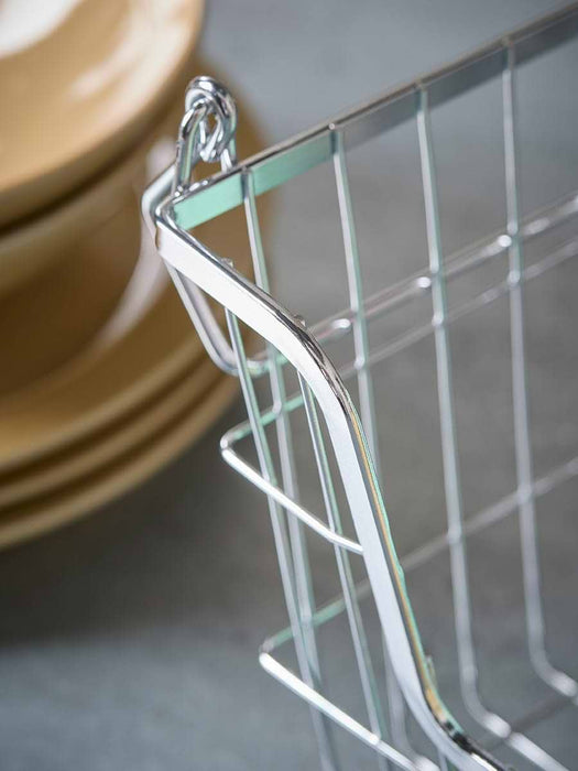 Grey Wire Storage Basket - Small