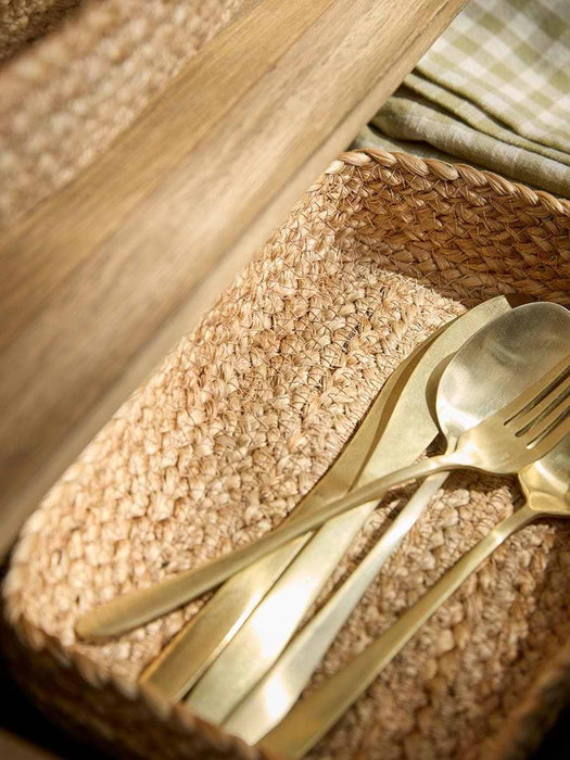 Set Of Two Jute Trays