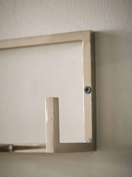 Square Angled Hooks - Silver