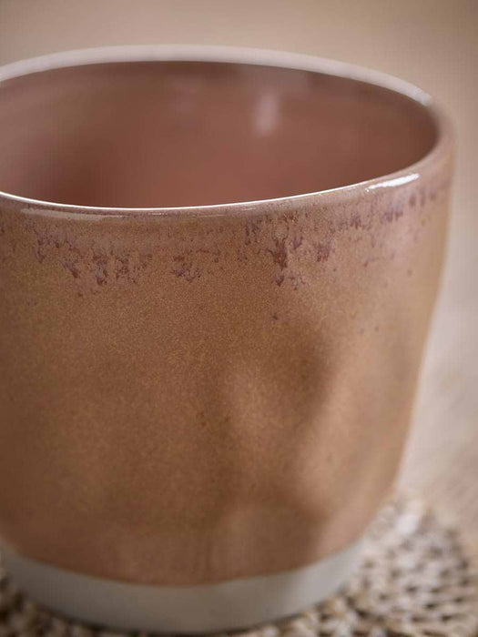 Four Rose Glazed Mugs