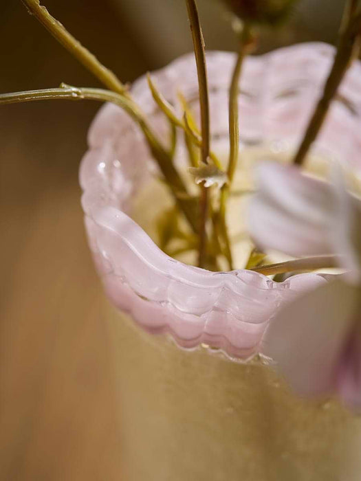 Two Tone Glass vase