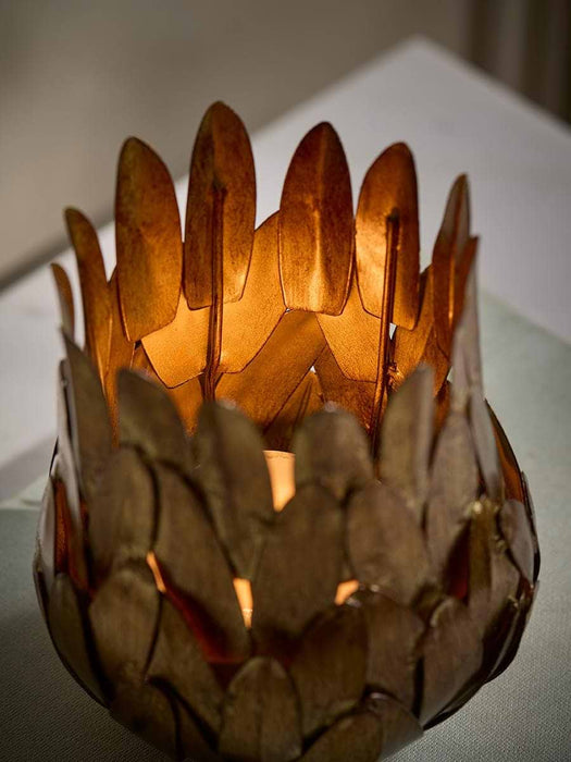 Metal Layered Tealight