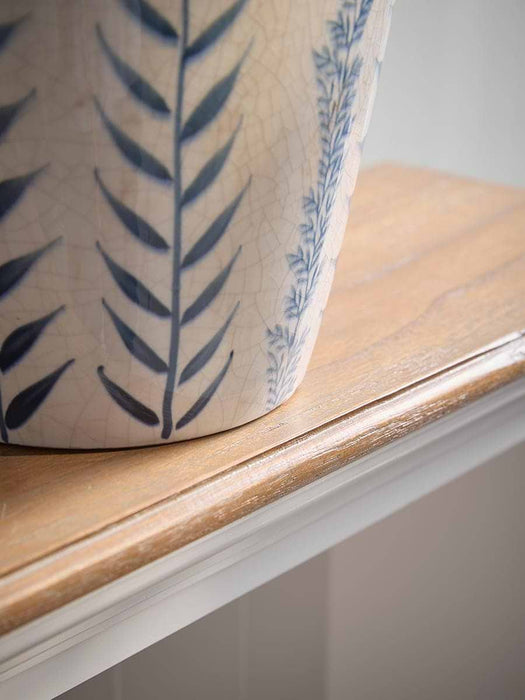 Blue Flora Vase