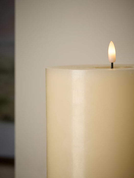 Tall LED Melt Effect Pillar Candle _ Medium