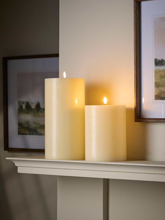 Tall LED Melt Effect Pillar Candle _ Medium