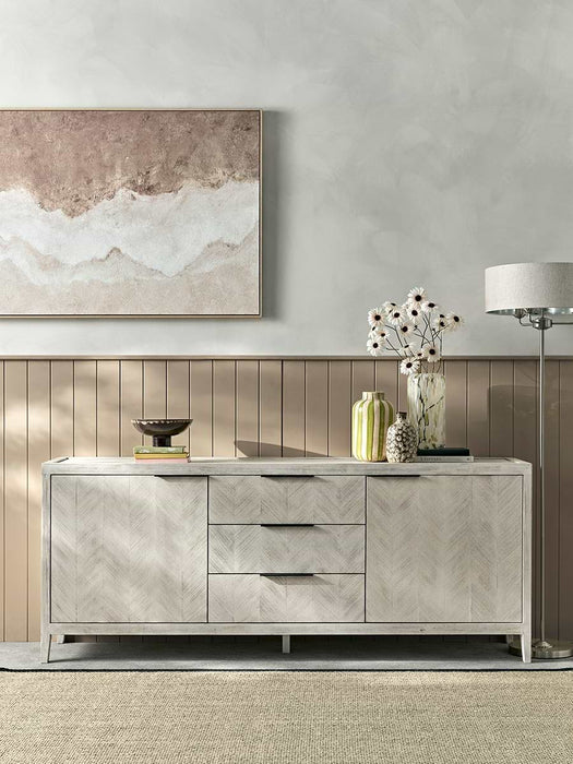Neutral Sands Framed Canvas