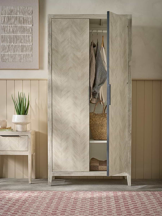 Tova Limewashed Wardrobe