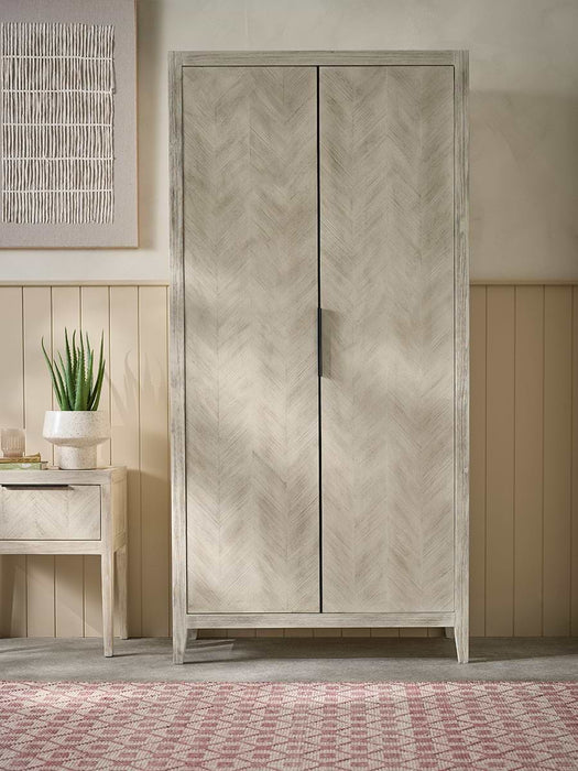 Tova Limewashed Wardrobe
