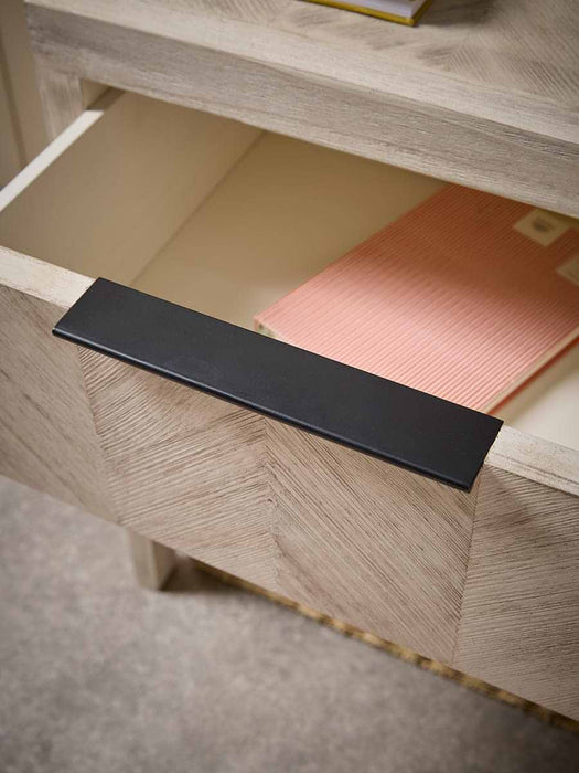 Tova Limewashed Bedside Table
