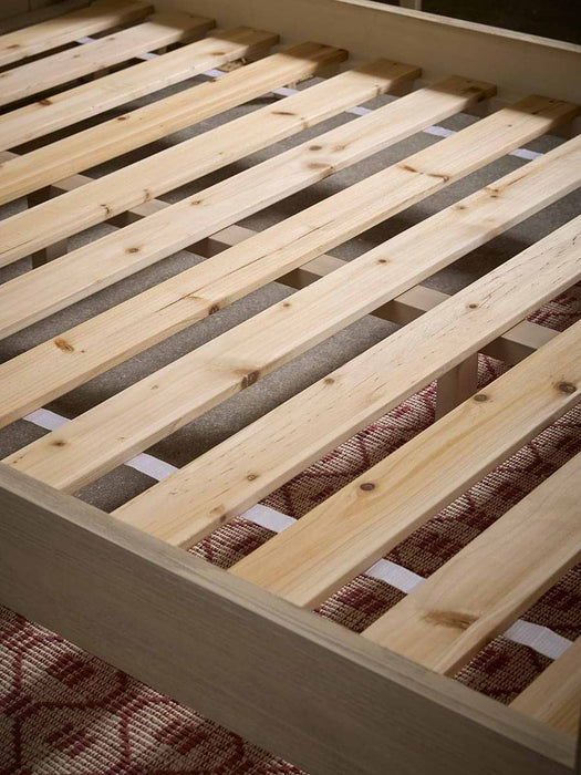 Tova Limewashed Bed - Double
