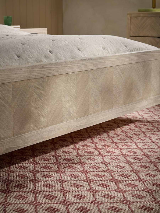 Tova Limewashed Bed - Double