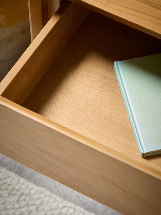Teak Bedside Table