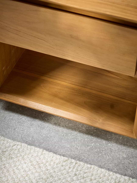 Teak Bedside Table