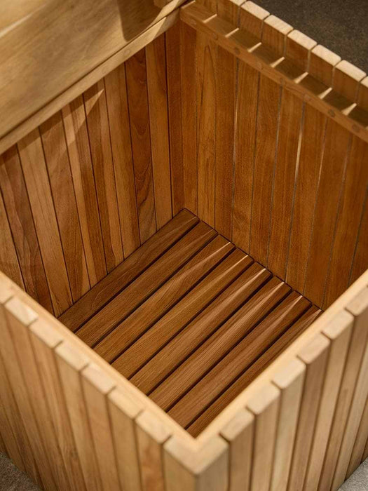 Teak Storage Table