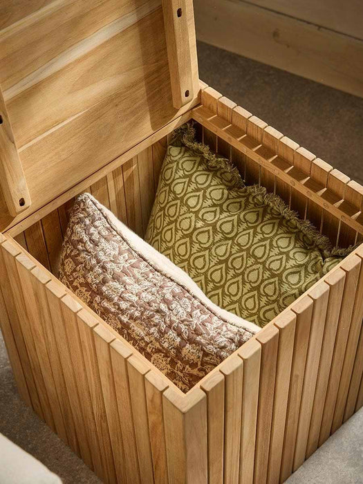 Teak Storage Table