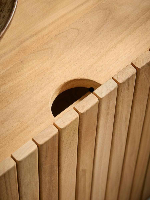 Teak Storage Table