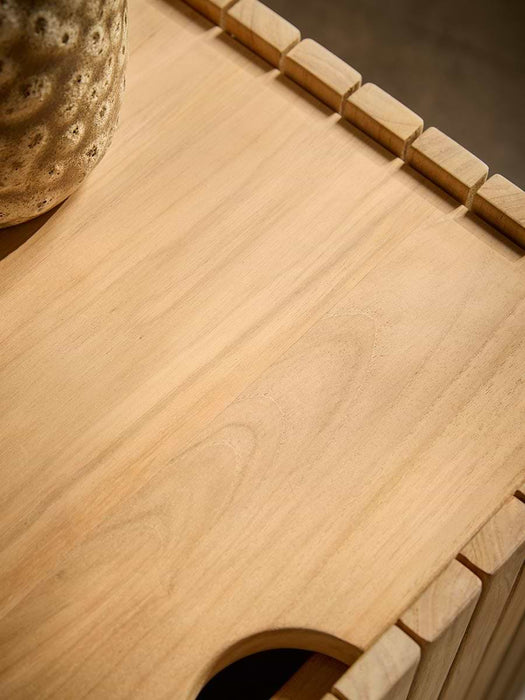 Teak Storage Table
