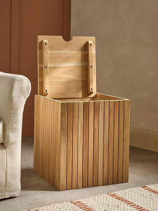 Teak Storage Table
