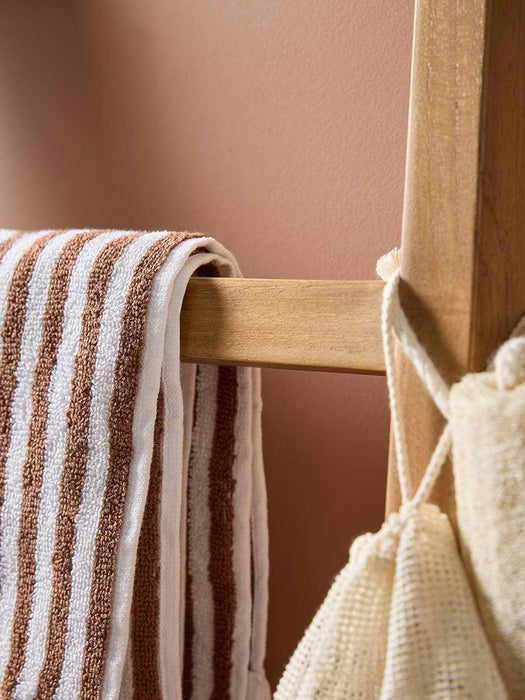 Teak Ladder Shelf
