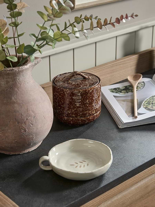 Reactive Glaze Storage Pot