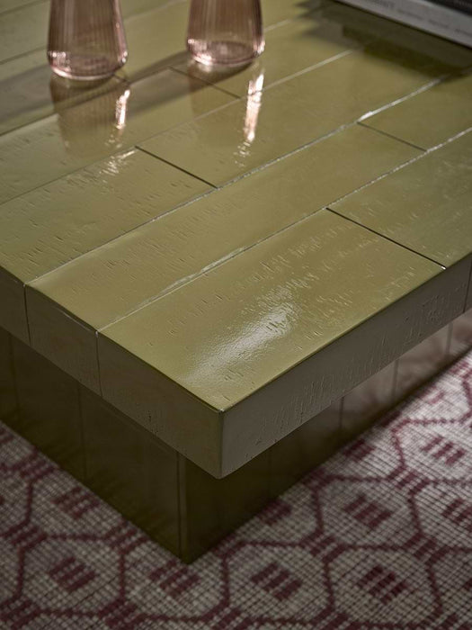 Tiled Coffee Table - Pistachio