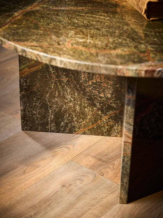 Marble Coffee Table - Green