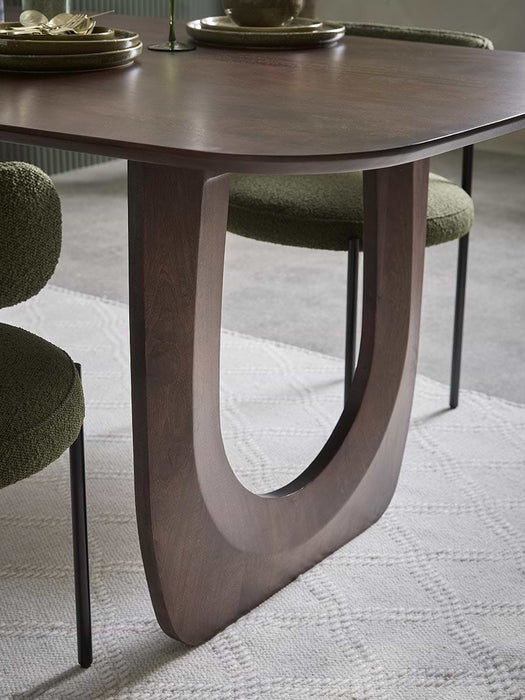 Teya Rectangle Dinning Table - 6 Seater