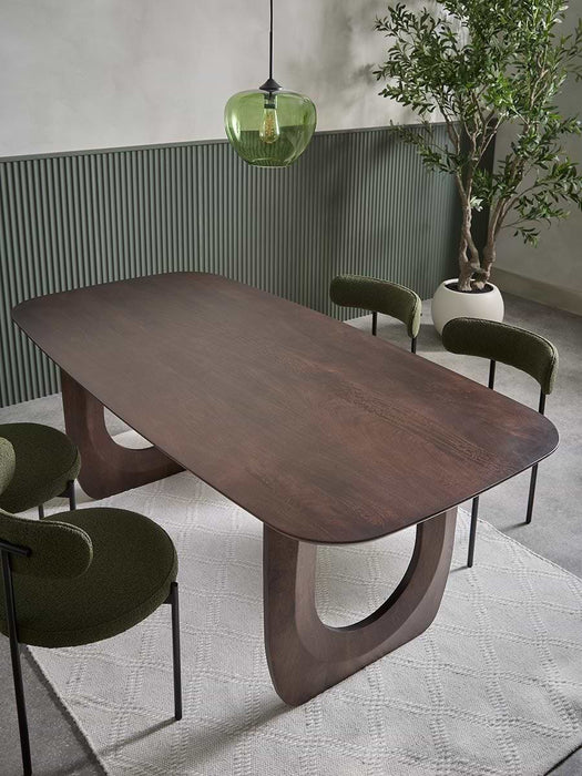 Teya Rectangle Dinning Table - 6 Seater