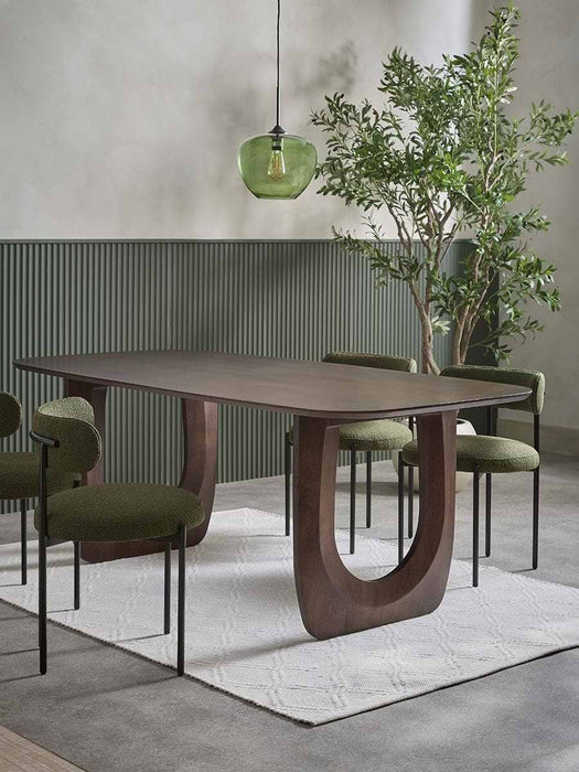 Teya Rectangle Dinning Table - 6 Seater