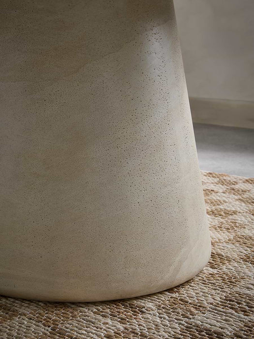 Travertine Round Dining Table - 4 Seater