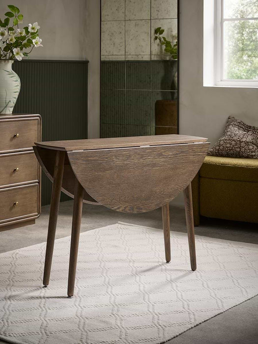 Reina Round Folding Dining Table - 4 Seater