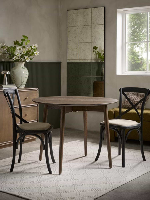 Reina Round Folding Dining Table - 4 Seater