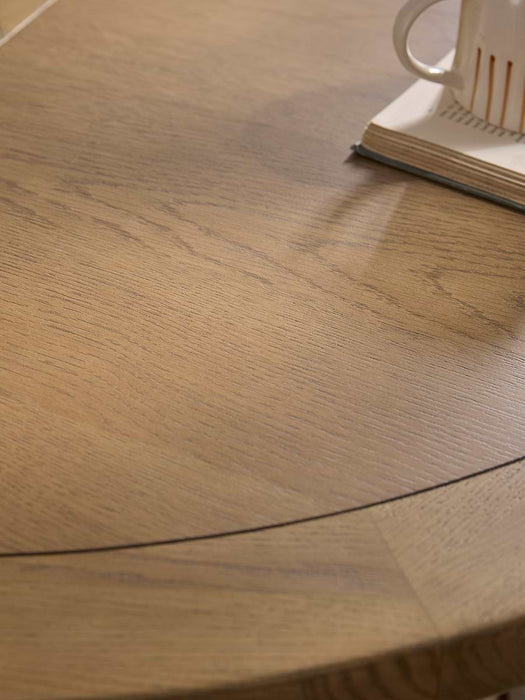 Effi Extendable Round Dining Table - 4 to 6 Seater
