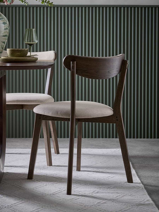 Reina Dark Oak Dining Chair - Set of 2