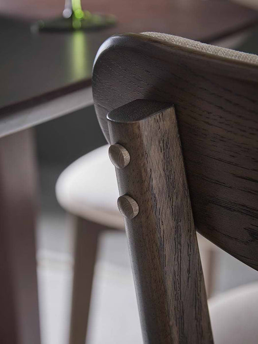 Reina Dark Oak Dining Chair - Set of 2