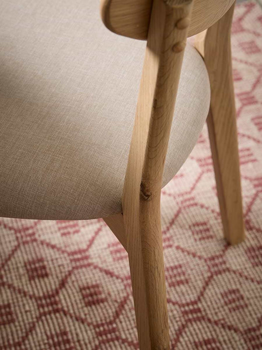 Reina Light Oak Dining Chair - Set of 2