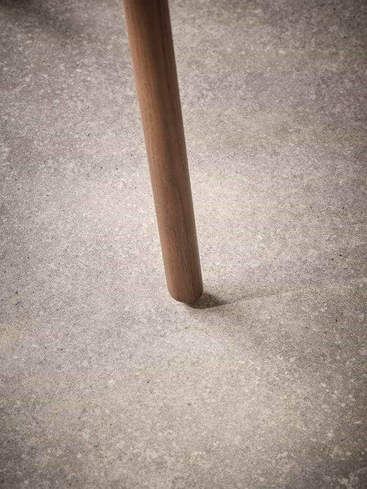 Walnut Upholstered Dining Chair - Set of 2