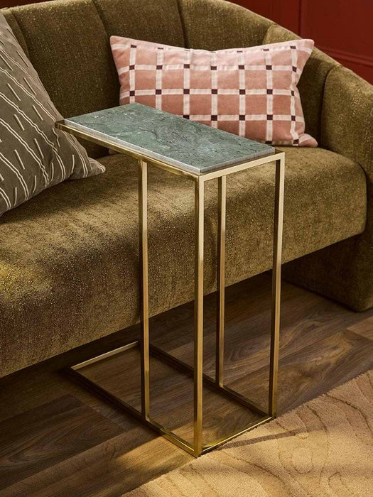 Green Marble Side Table