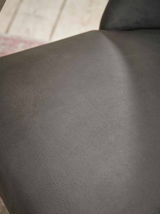 Pleated Velvet Upholstered Dining Chair