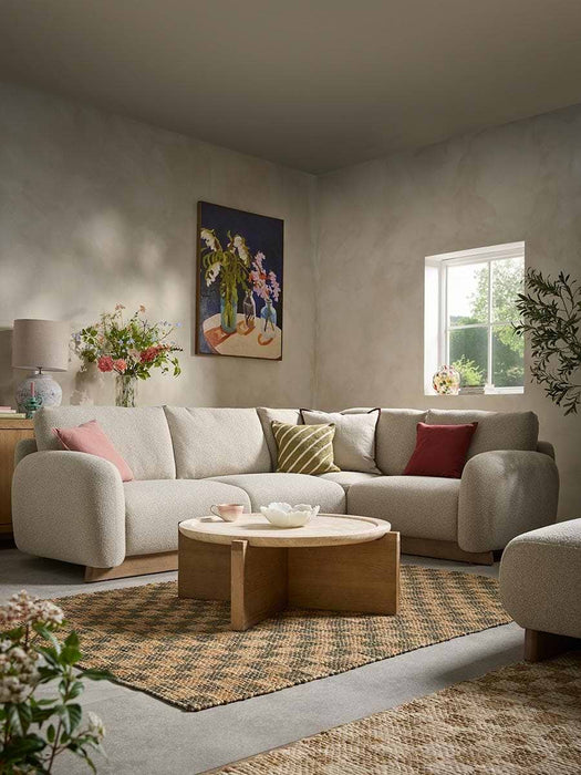 Travertine Round Coffee Table